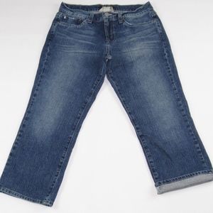 LUCKY BRAND Classic Rider Ol Sanur Cropped Jeans